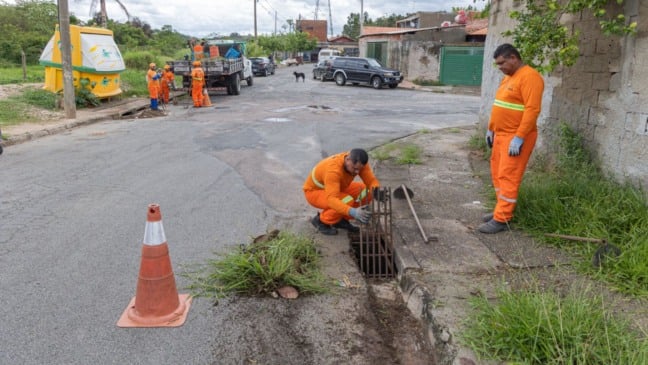 Limpeza boca de lobo