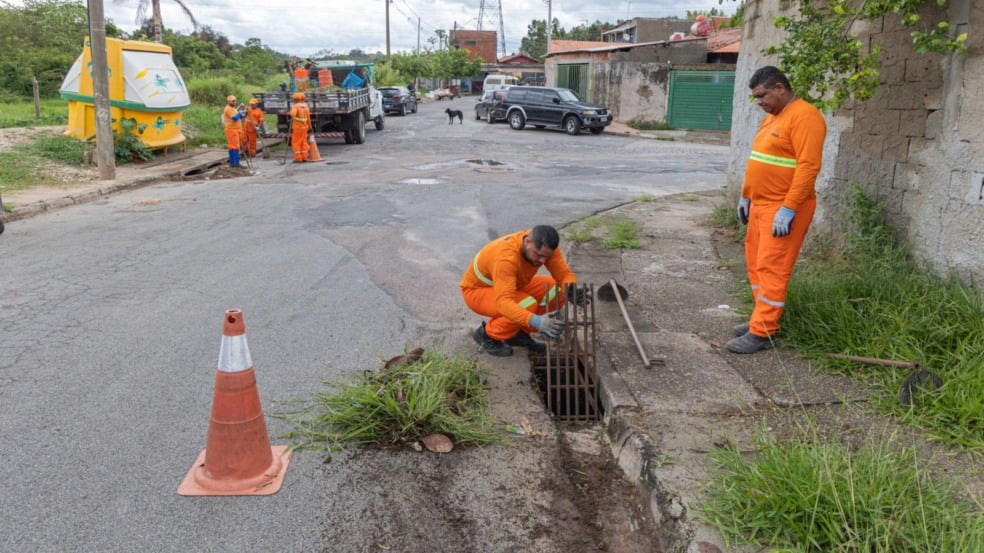 Limpeza boca de lobo Limpeza boca de lobo