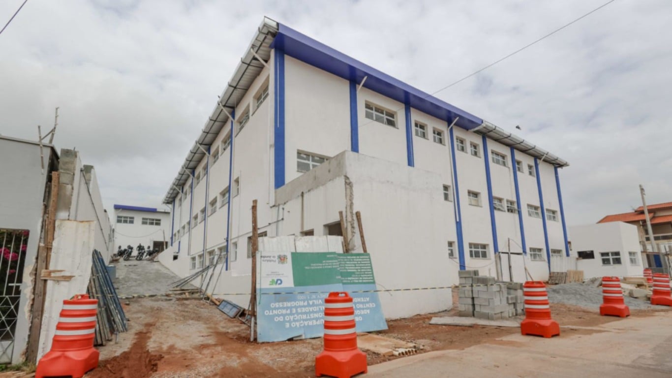 Obra de PA Vila Progresso, em Jundiaí