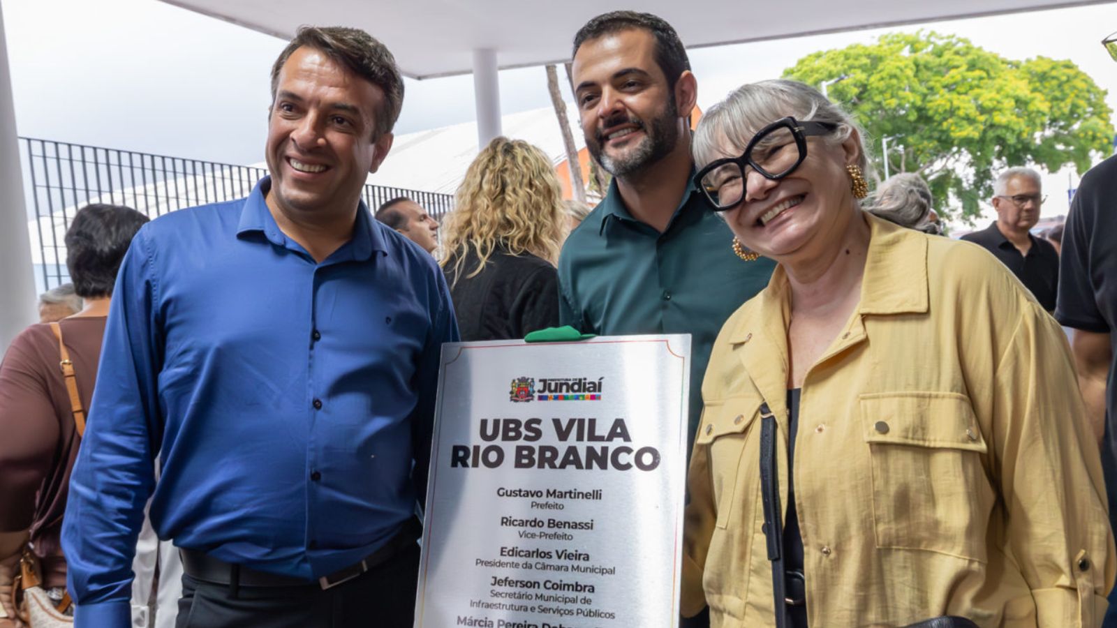 Equipe de saúde em Jundiaí