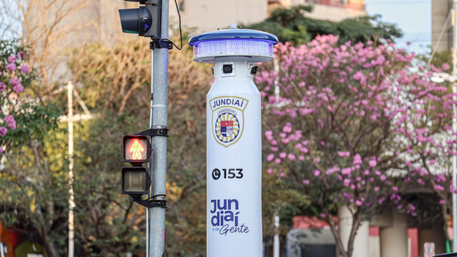Torre de monitoramento em Jundiaí