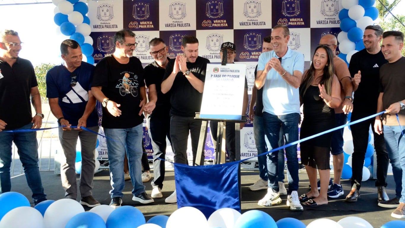 Várzea Paulista inaugura Parque da Família