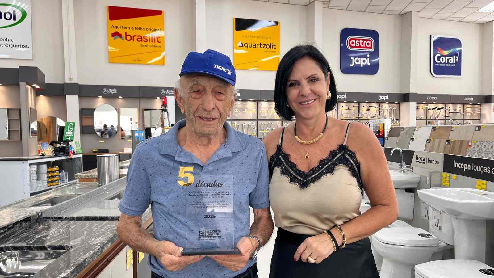 Homenagem da ACE Jundiaí ao Depósito Tortorella