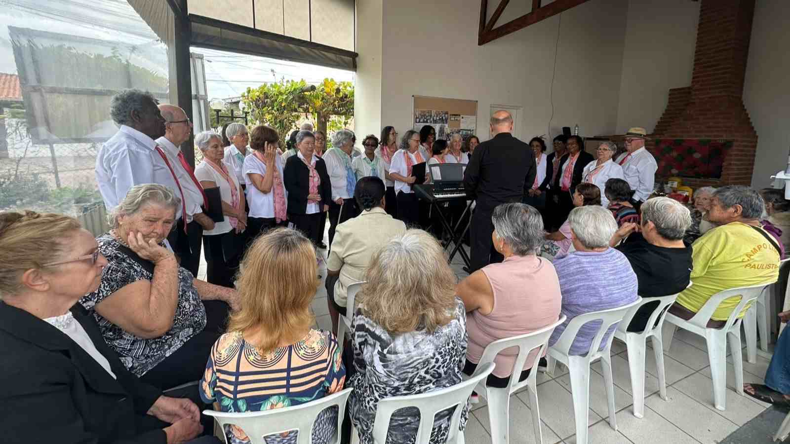 Apresentação no Condomínio dos Idosos em Jundiaí