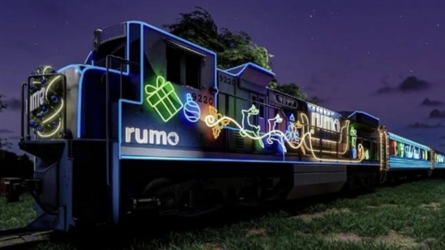Trem Iluminado