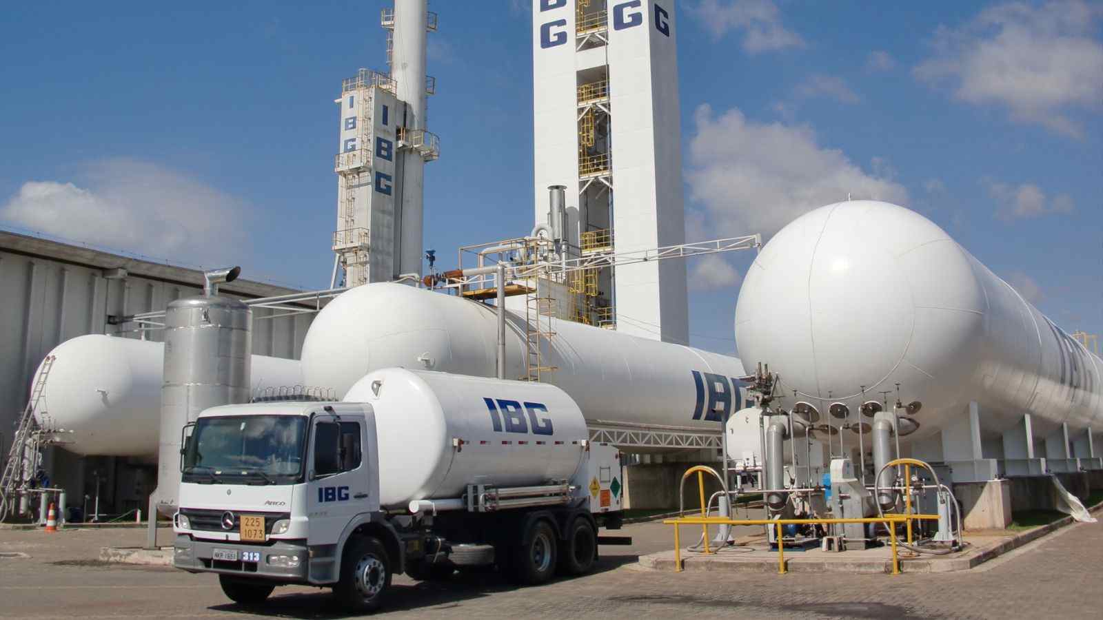 Logo da IBG - Indústria Brasileira de Gases