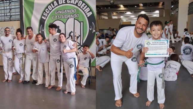 Gingando e Estudando