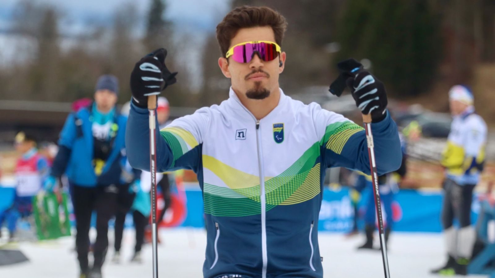 Cristian Ribera em competição