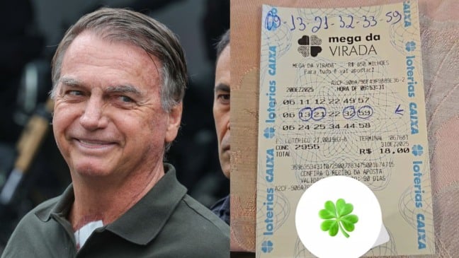 Bolsonaro e bilhete