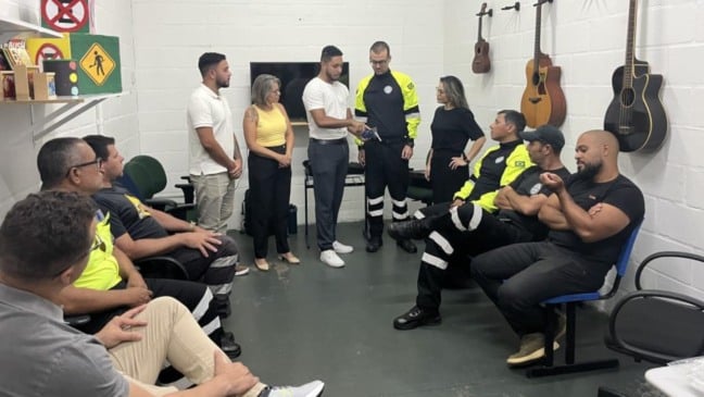 Reunião em Itupeva sobre trânsito