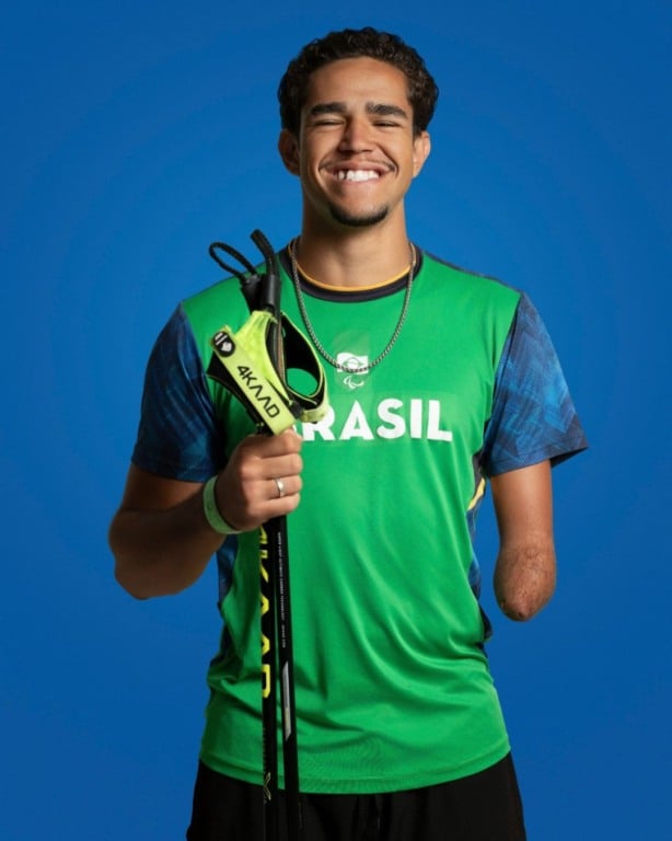 Wellington, atleta paralímpico de Jundiaí