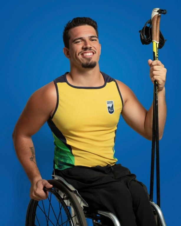 Cristian, atleta paralímpico de Jundiaí