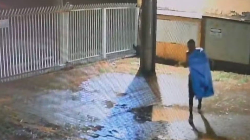 Foto: Reprodução/Câmera de segurança Foto: Reprodução/Câmera de segurança