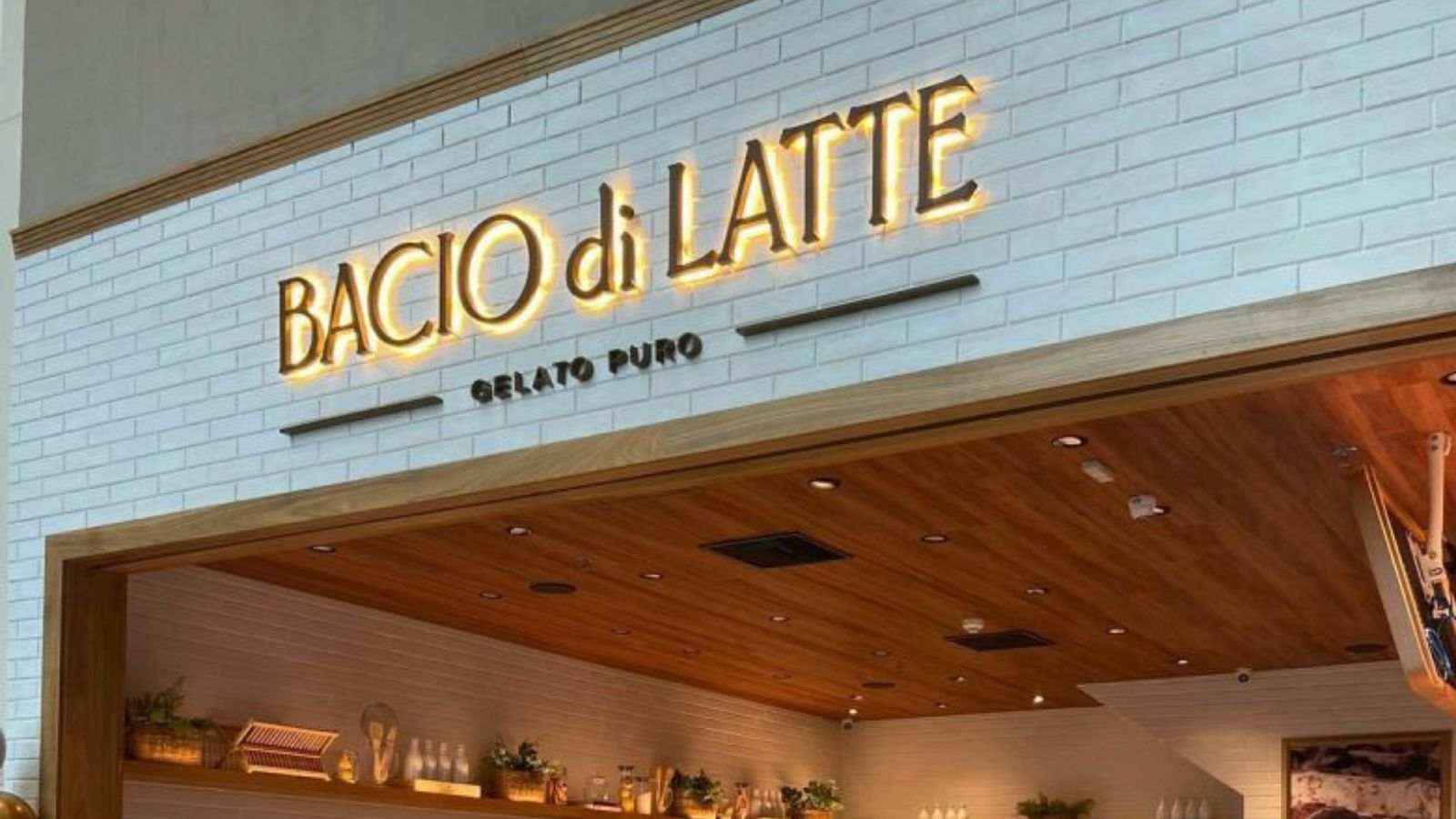Fachada da Bacio di Latte