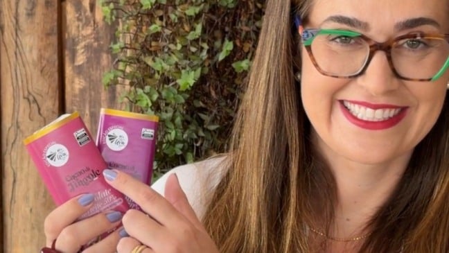 chocolate de uva do Sítio Fragole