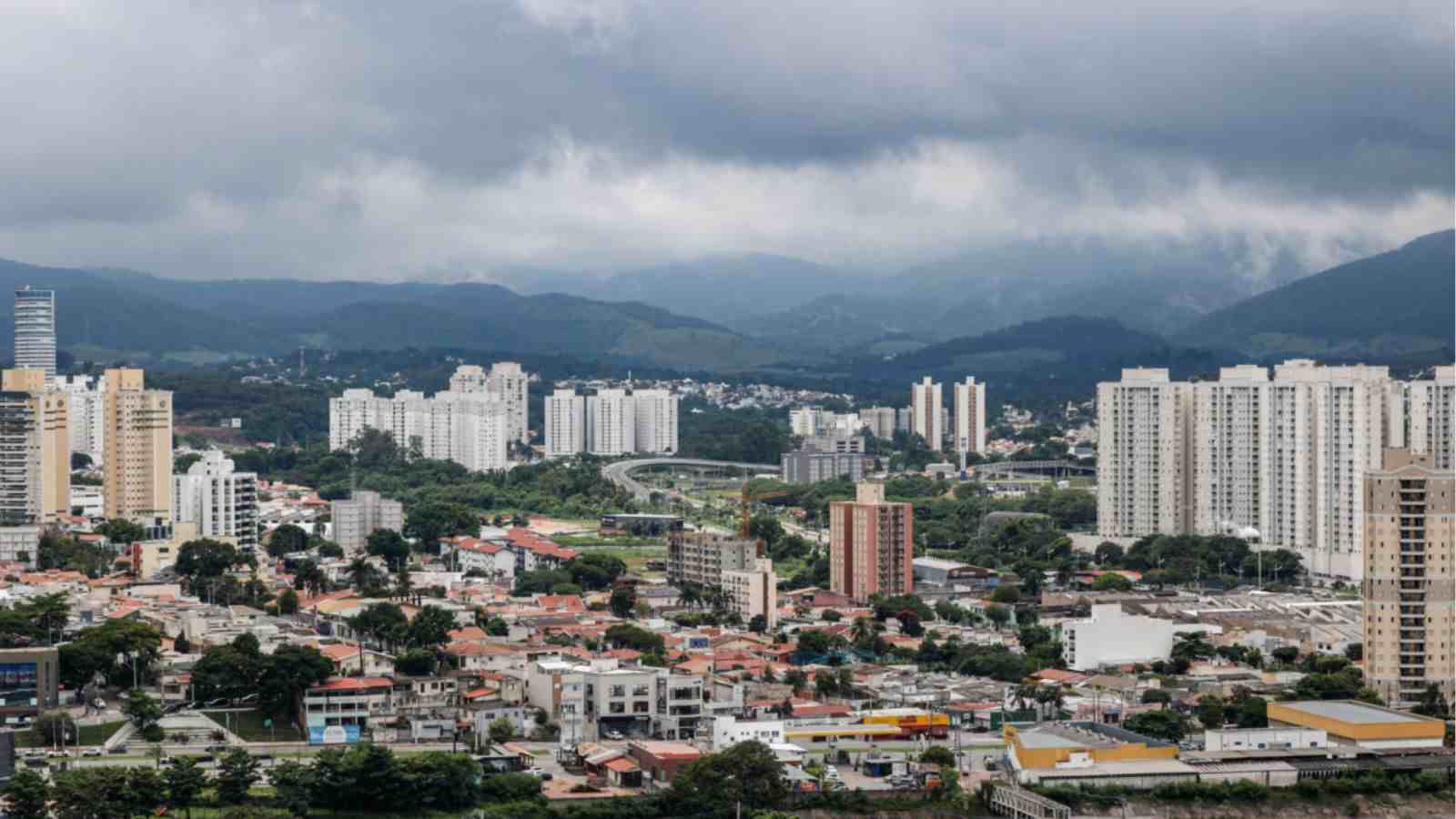 Chuva forte em Jundiaí
