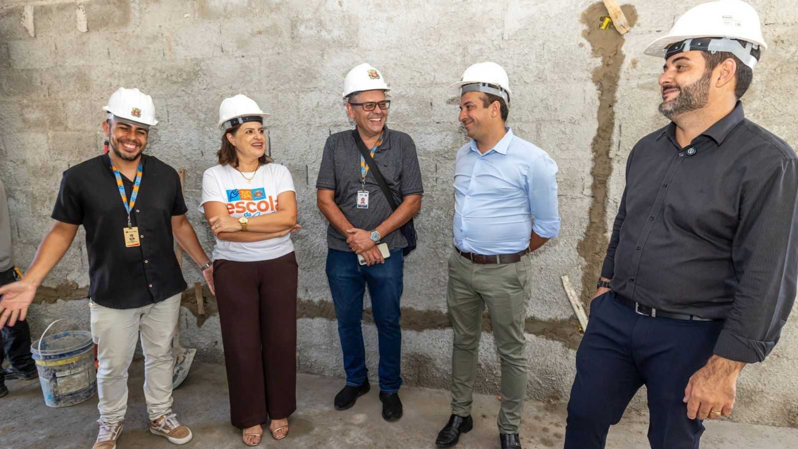 Obras na EMEB Cesarina Fortarel Gonçalves Dias