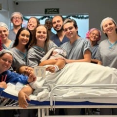 primeiro beb&ecirc; de Jundia&iacute;