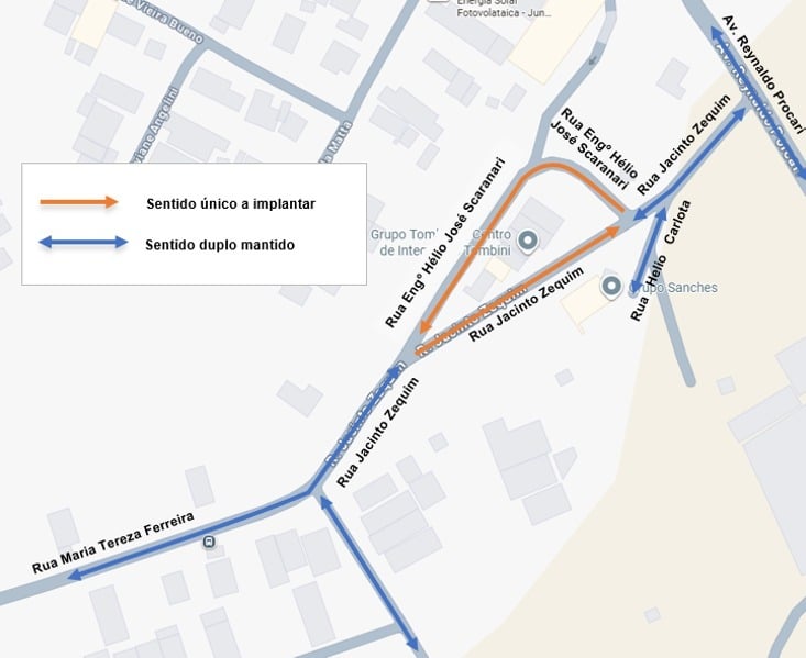 Jundiaí altera trânsito no Jardim Alice para melhorar mobilidade no Medeiros