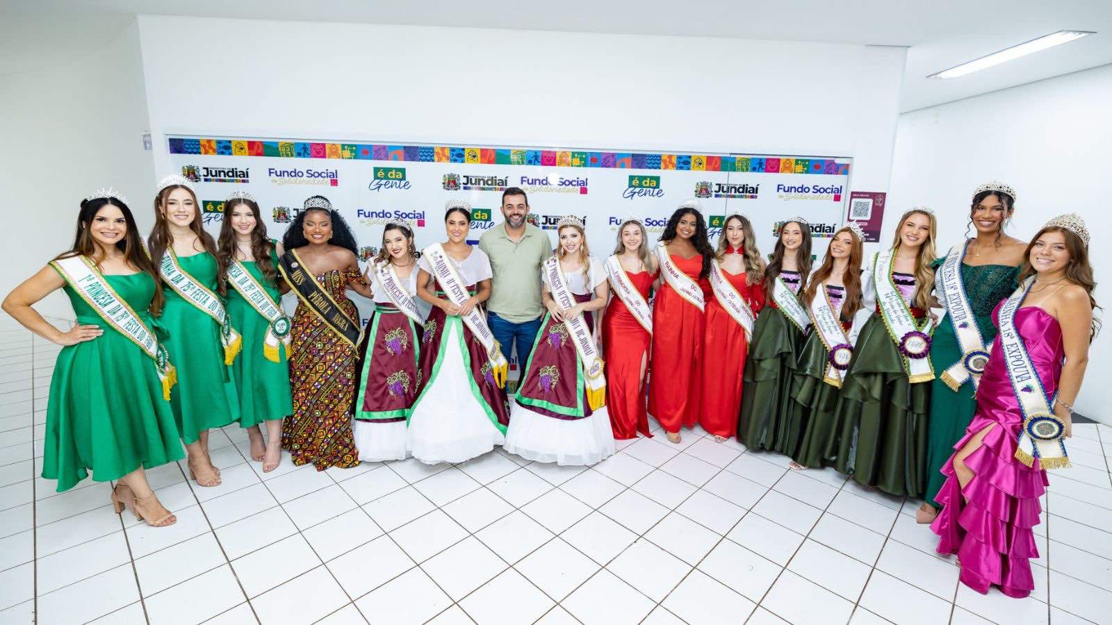 Pisa da Uva na Festa da Uva de Jundiaí