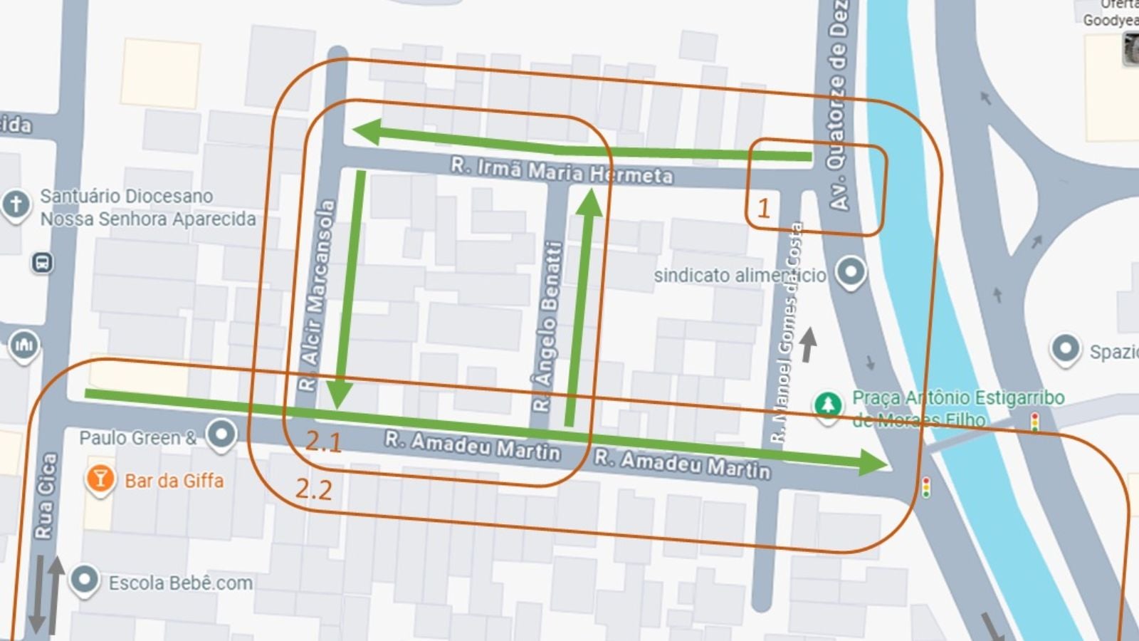 Mudanças viárias em Jundiaí na Vila Mafalda