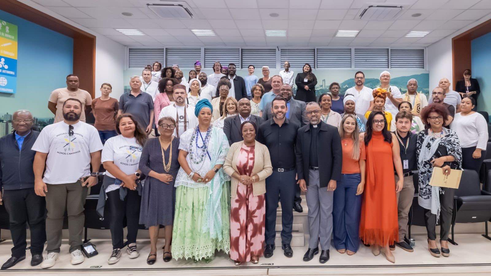 Participantes do 1º Encontro Regional Inter-Religioso de Jundiaí