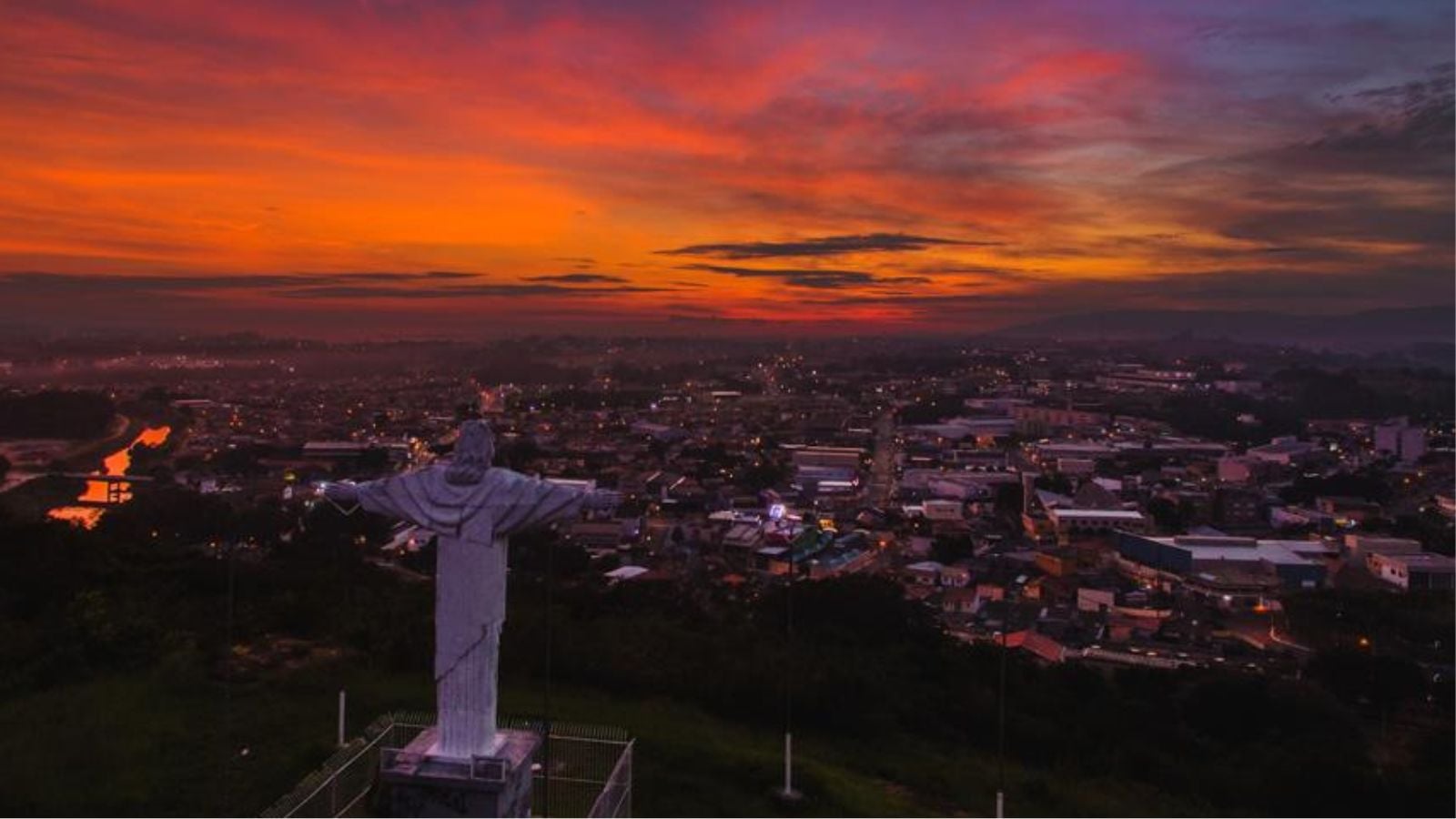 Vista da cidade de Itupeva
