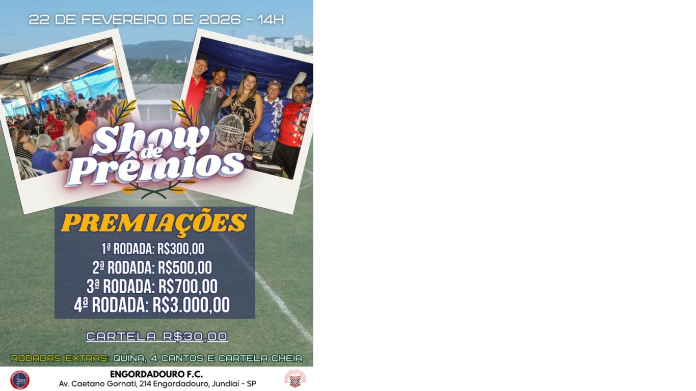 Show de Prêmios do Engordadouro FC